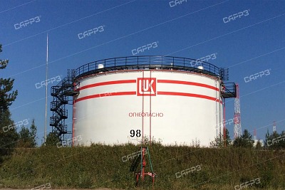 Резервуар РВС-5000 для хранения нефтепродуктов